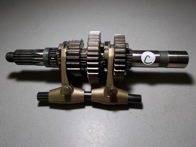 Harley Davidson Transmission Gear Assembly 10-5/8" long w/ Bracket