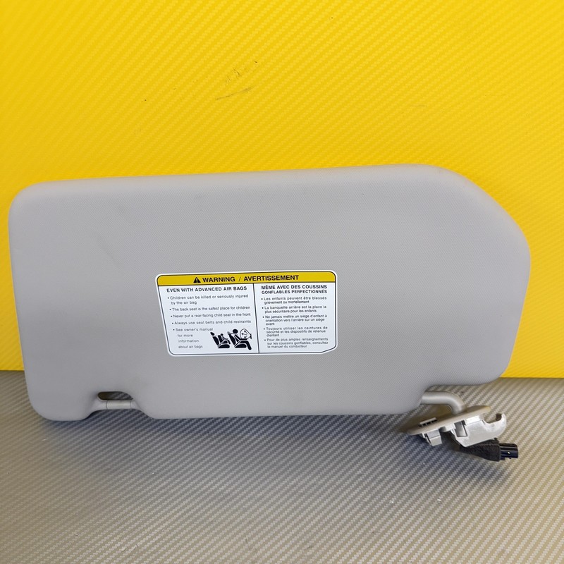 2024-2025 NISSAN ROGUE RIGHT PASSENGER SIDE SUN VISOR GRAY OEM 96400-6RA4A