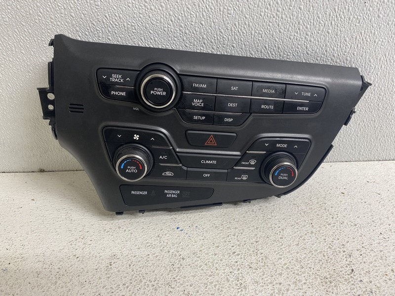 2011-2013 Kia Optima w GPS NAV Heater A/C Temperature Climate Switch Panel HVAC