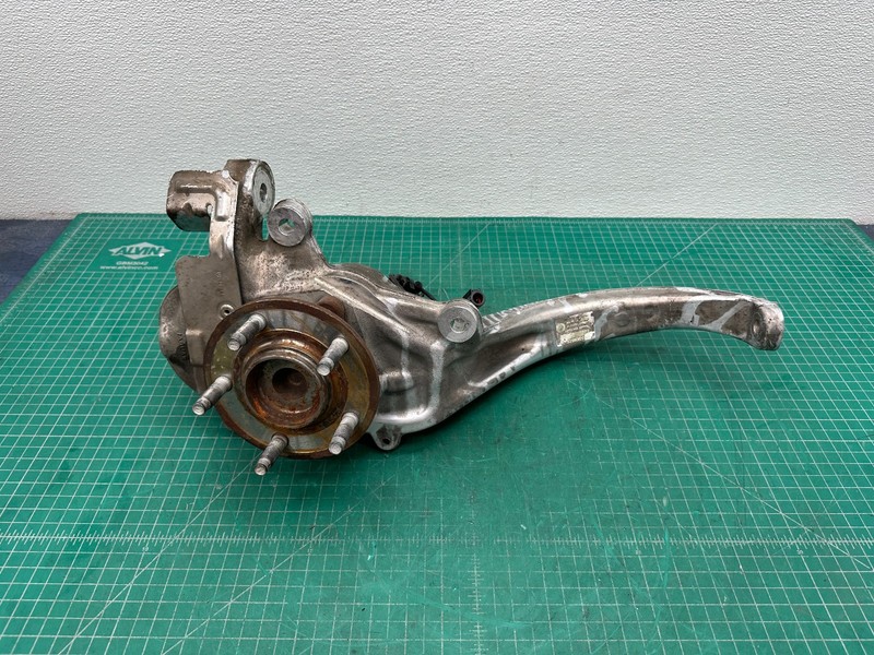 13-15 JAGUAR XF XFR RWD FRONT RIGHT SIDE SPINDLE KNUCKLE W/ HUB OEM