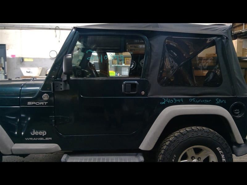 Pair Full Front Doors Green PGV Fits 97-06 WRANGLER OEM 1443684