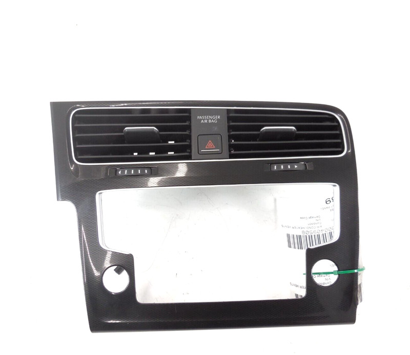 2017 17 Volkswagen Golf GTI Center Dashboard Air Vent W/ Radio Trim Surround OEM