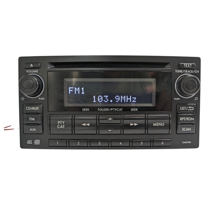 2012-2014 Impreza XV Crosstrek AM FM Mp3 CD Player Radio Receiver CM621UB OEM