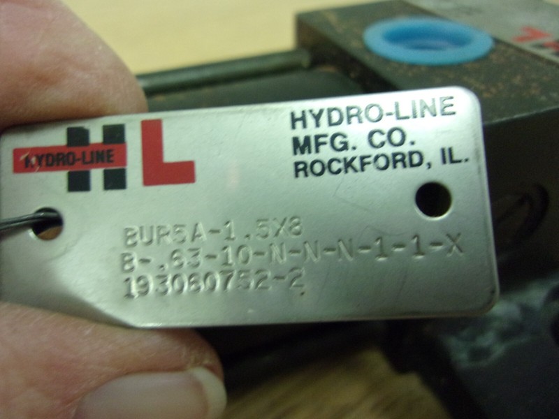 Hydro-Line air Cylinder BUR5A 1.5 x 8