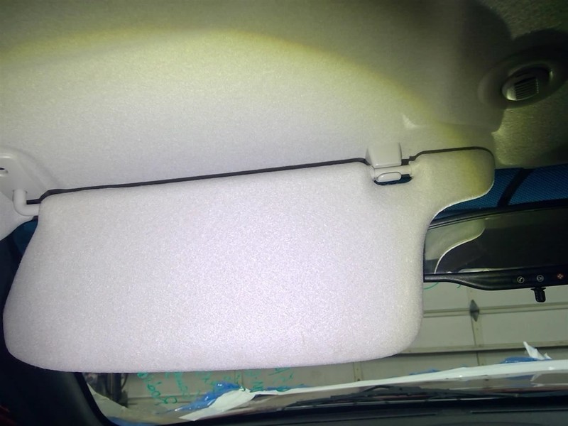 Driver Left Sun Visor Without Mirror Fits 06-10 CANYON 1777770