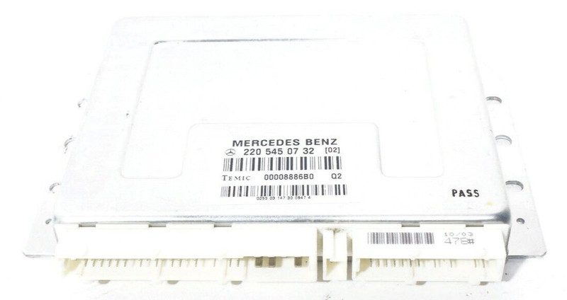 03 04 05 06 MERCEDES-BENZ S430 W220 AIRMATIC SUSPENSION CONTROL MODULE OEM