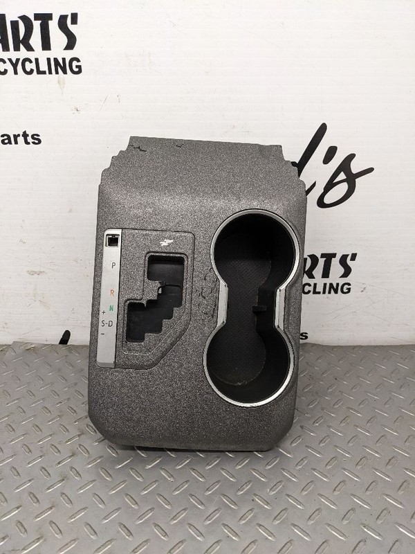 TOYOTA CAMRY CENTER CONSOLE SHIFTER SHIFT BEZEL CUP HOLDER BLACK TRIM 20 1164222