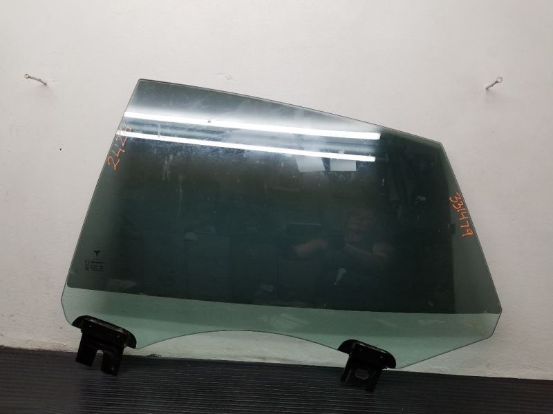 12-24 Tesla Model S Rear Left Driver Side Door Glass Window OEM 6006335-00-D