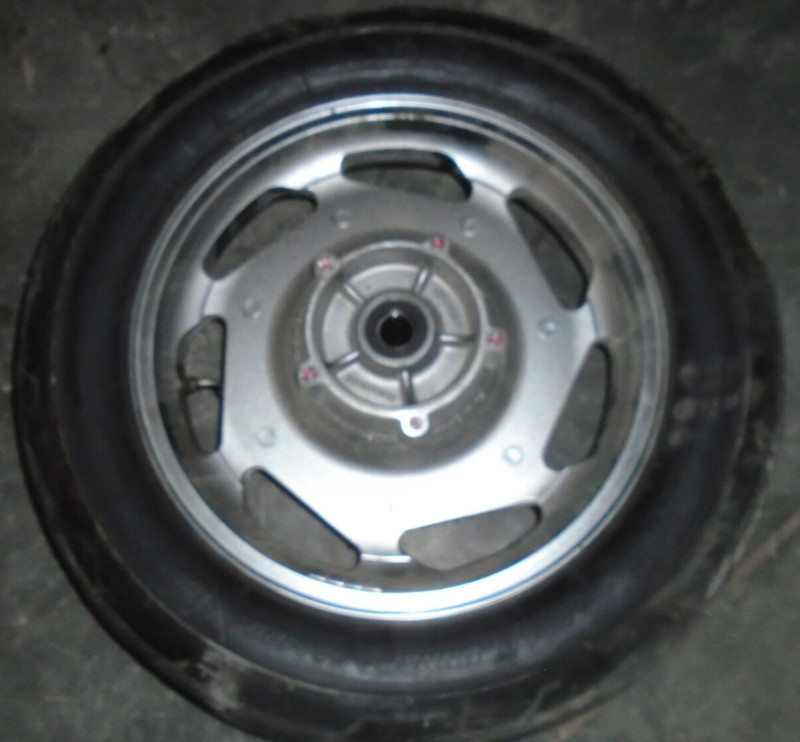 2008 Kawasaki Vulcan VN1600 VN 1600 A Front Wheel Rim Tire 16" 130/90-16