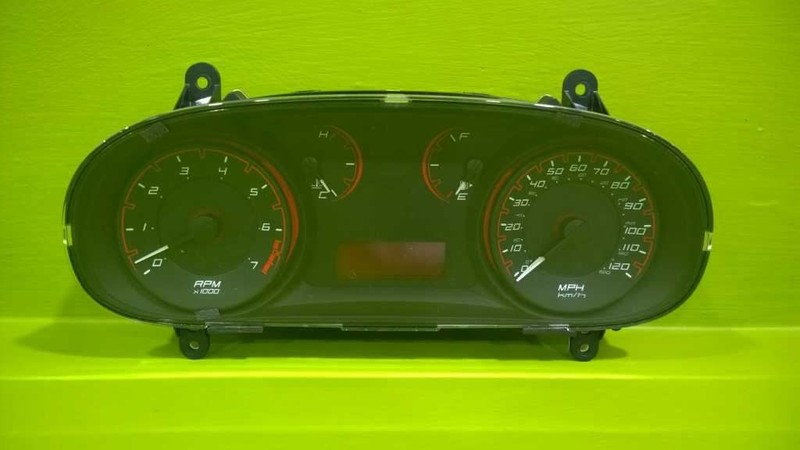 14 DART 2.4L AT SPEEDOMETER CLUSTER 113K MILES OEM 3530-1