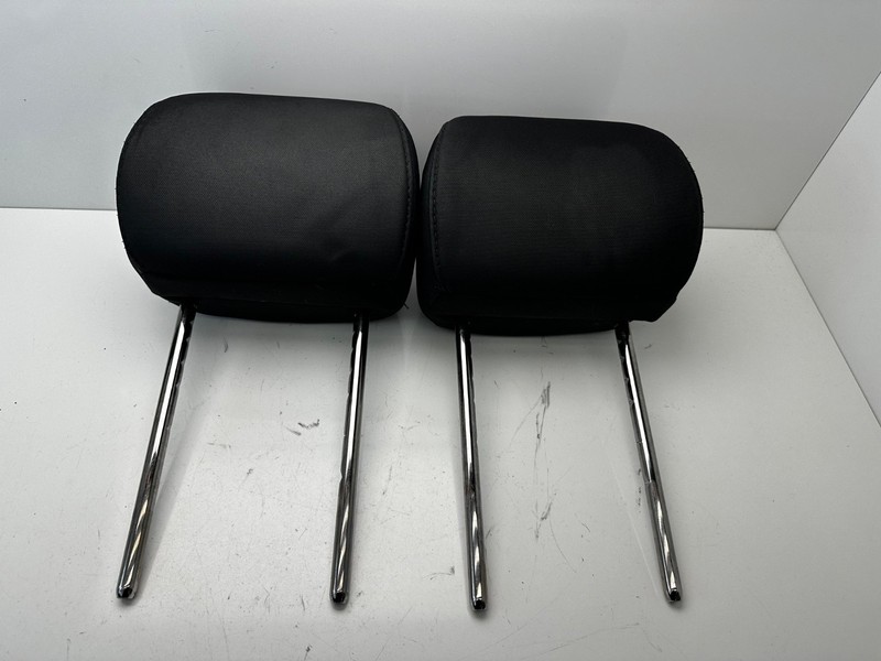 2015 - 2017 KIA OPTIMA FRONT LH / RH HEATREST SET OF 2 BLACK CLOTH OEM
