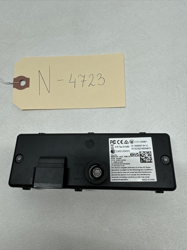 21-23 Tesla Model S X Security Controller Module Unit 1606557-91-C 4723 B142
