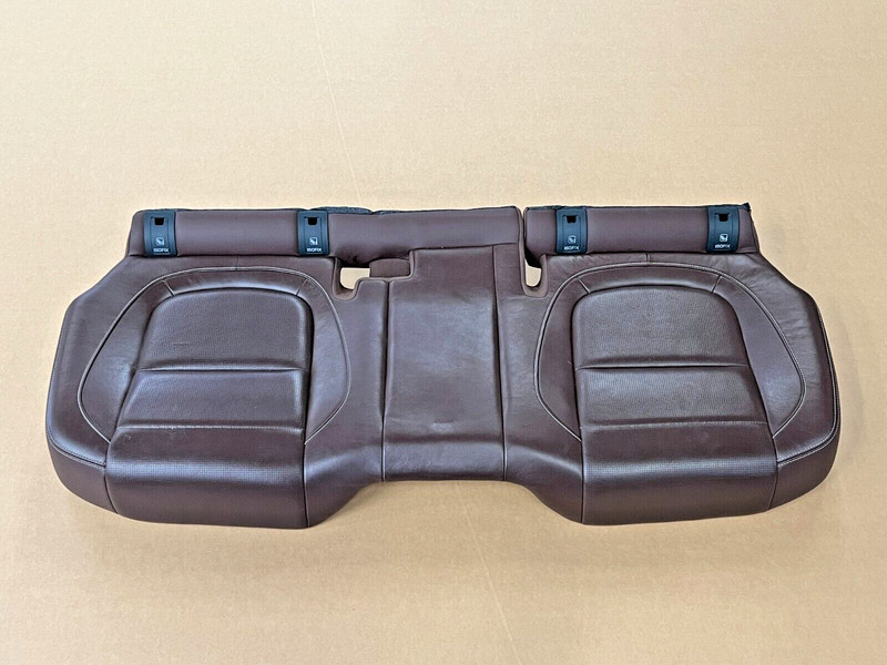 ⭐2017-2020 JAGUAR F-PACE REAR LOWER BOTTOM SEAT CUSHION PAD BROWN OEM LOT2566