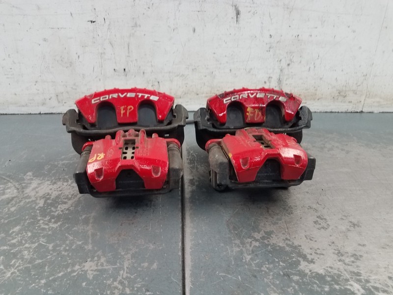 2002 Chevy Corvette C5 Z06 PBR Brake Caliper Set #2097 VV6