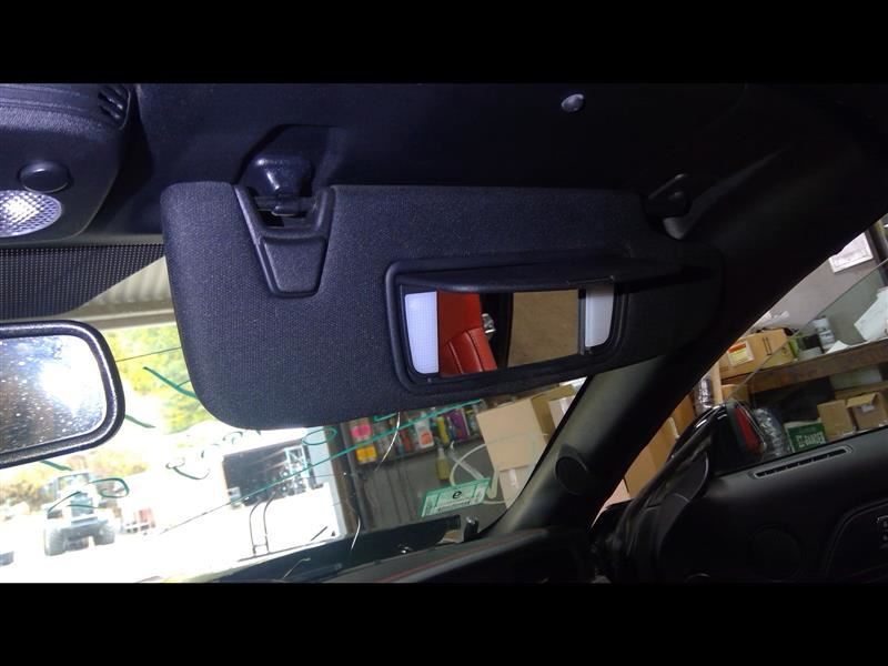 Passenger Sun Visor Illuminated Convertible Fits 15-20 MUSTANG 1207765