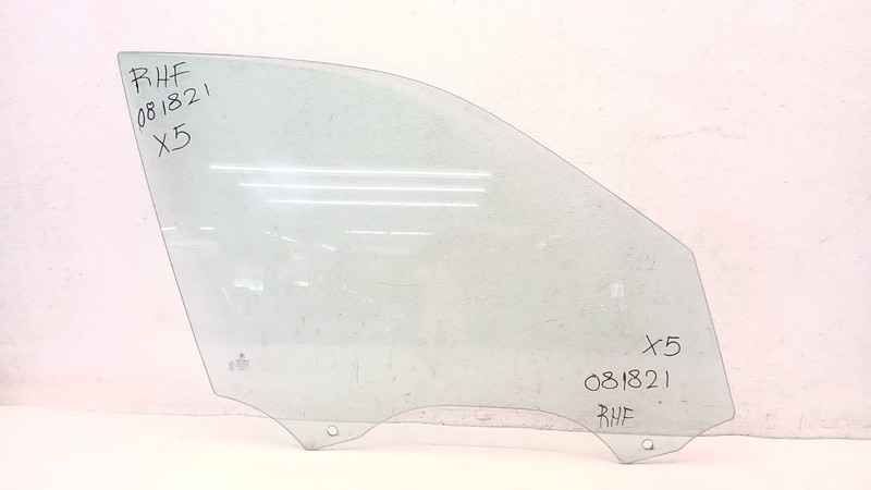 07-13 BMW E70 X5 FRONT RIGHT PASSENGER WINDOW DOOR GLASS OEM