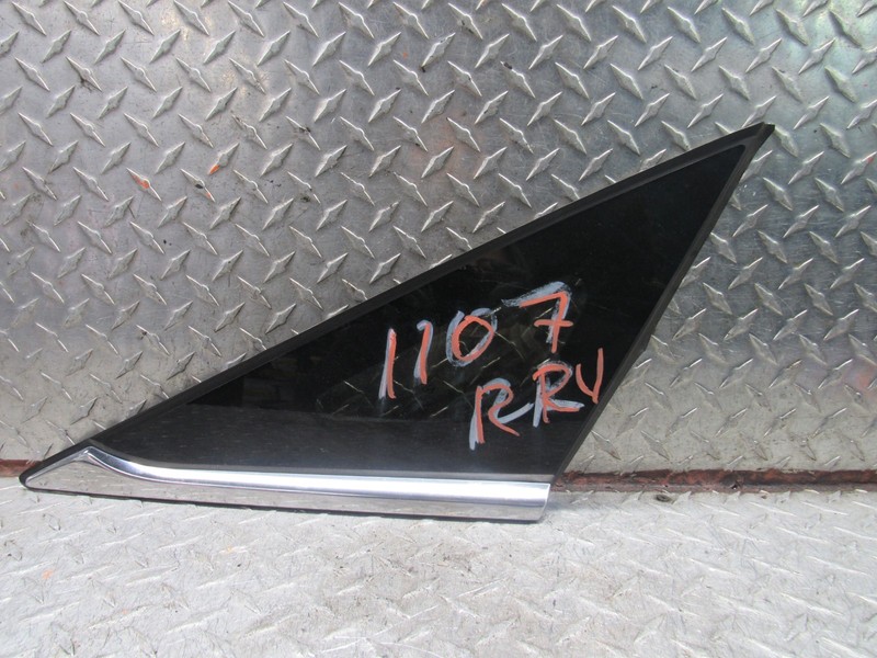 2014 HYUNDAI SONATA RIGHT PASSENGER REAR VENT WINDOW GLASS 2.4L