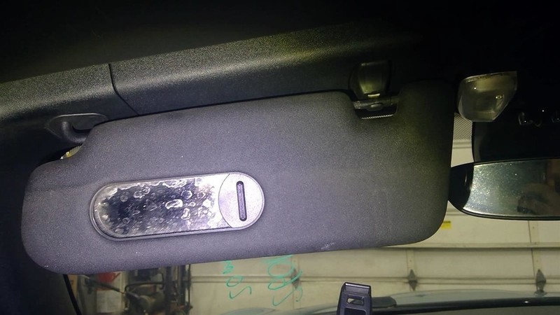 Driver Left Sun Visor Convertible Fits 16-20 MINI COOPER 1789772