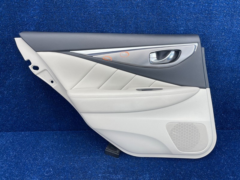 2014–2017 INFINITI Q50 L LEFT REAR INTERIOR DOOR PANEL 82977-4GA0A OEM