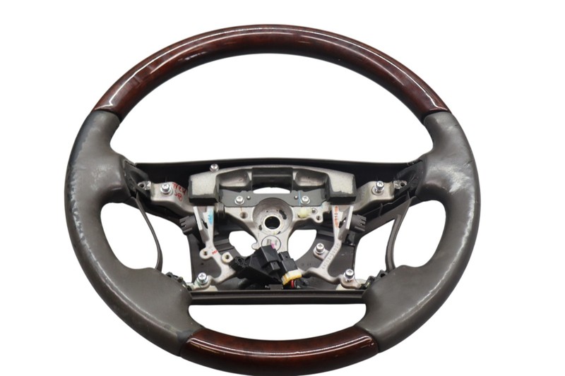 07-12 Lexus LS460 Left Side Leather Steering Wheel Wood Trim 45100-50250 OEM