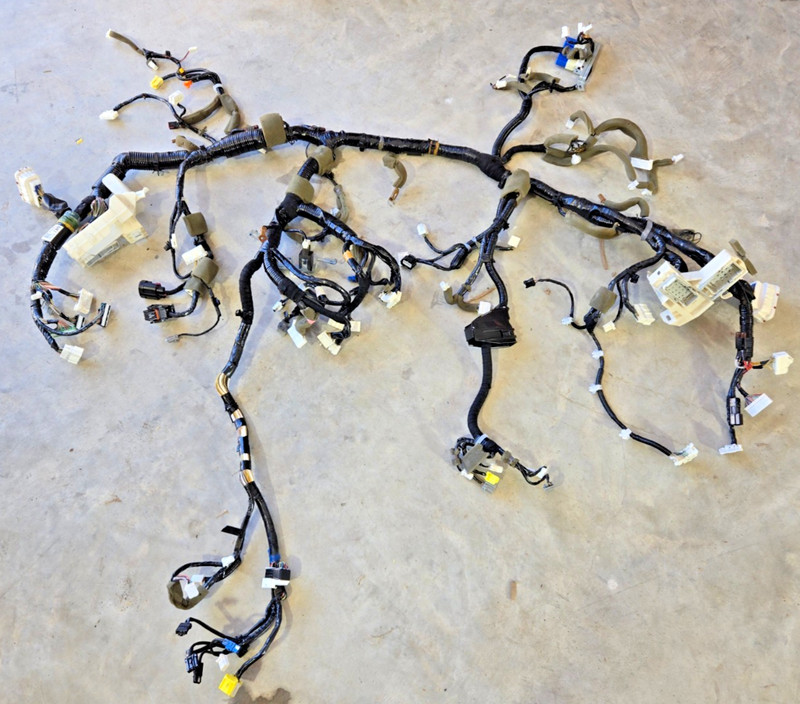 2014 Infiniti Q50 Hybrid AWD Dash Instrument Wire Wiring Harness OEM 240104GA1D