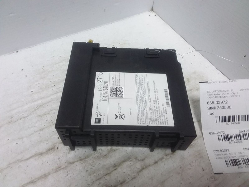 Radio Receiver With Cue ID 13592804 Fits 13-14 Cadillac ATS 13592715