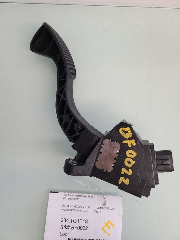 Accelerator Gas Pedal Fits 2018 Corolla 588964