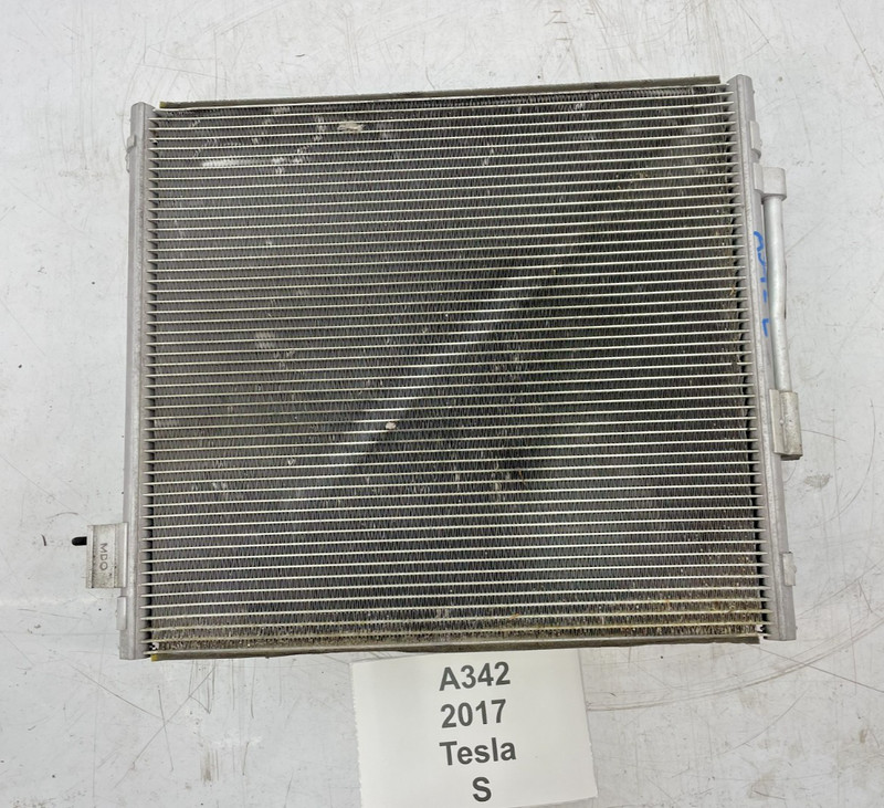 ✅ 12-20 OEM Tesla Model S Left Driver Air Conditioning Condenser Radiator NOTE*