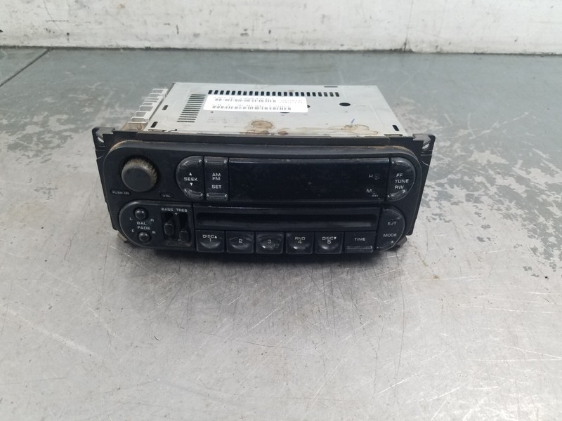 2004 Jeep Wrangler TJ Rubicon 4x4 AM FM CD Radio#4242 VV3