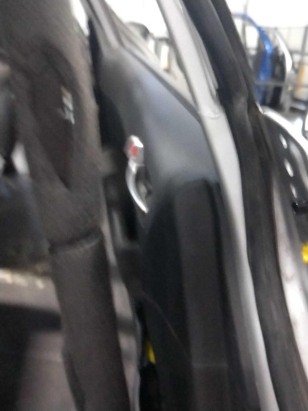 2018 KIA Forte Left Front Door Silver 629355 Used 60K Miles OEM