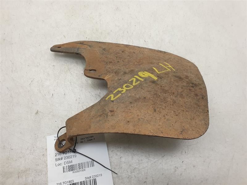 2001 TOYOTA 4RUNER SR5 DRIVER SIDE FRONT MUD GUARD