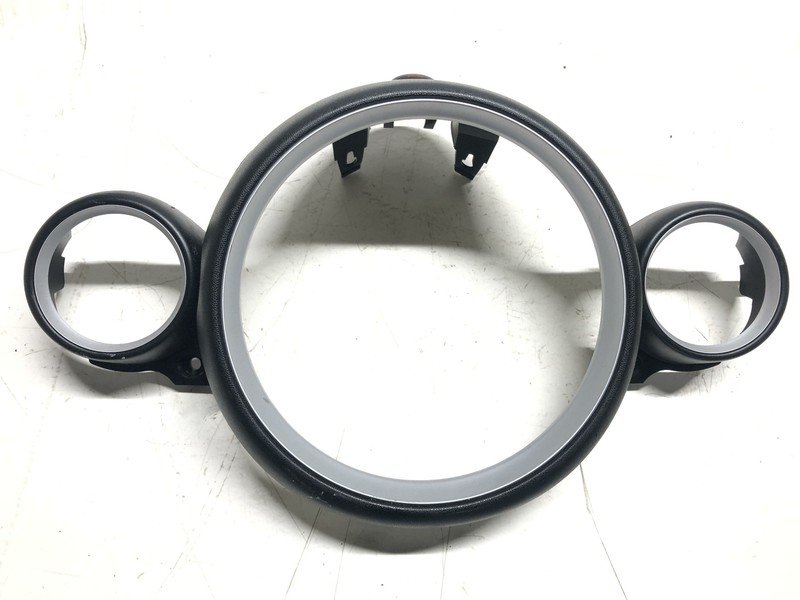 09-15 MINI COOPER R55 R56 SPEEDOMETER GAUGE CLUSTER BEZEL VENT DASH TRIM OEM