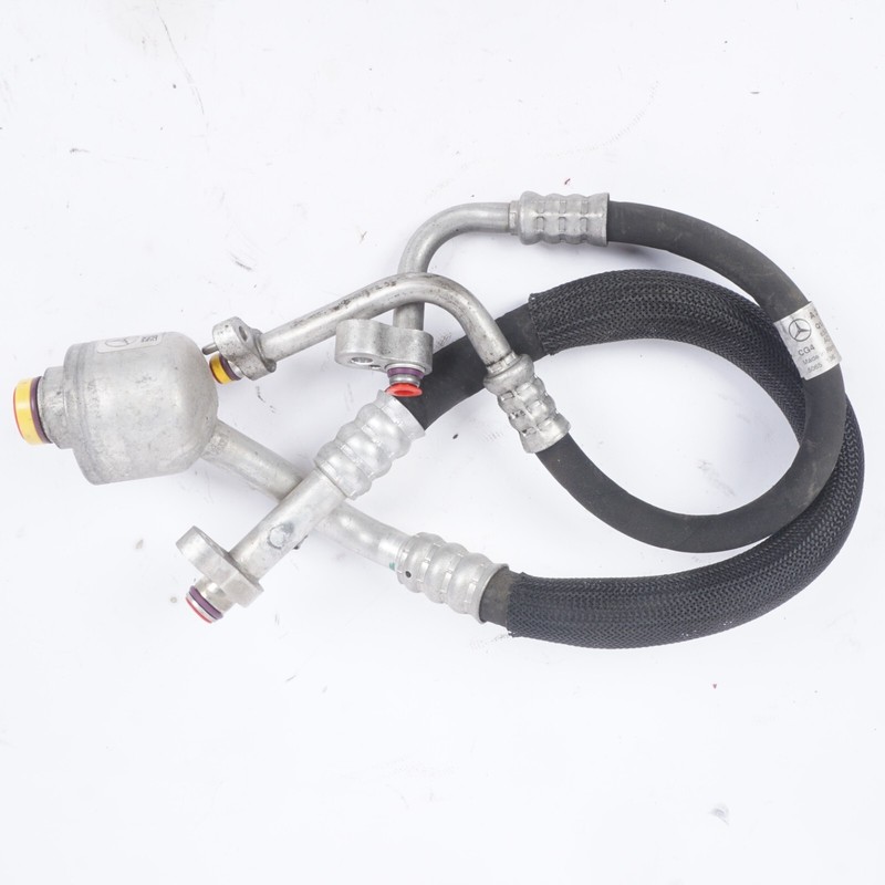10 - 14 Mercedes W207 E350 AC Air Condenser Pressure Line Set Of 2 OEM