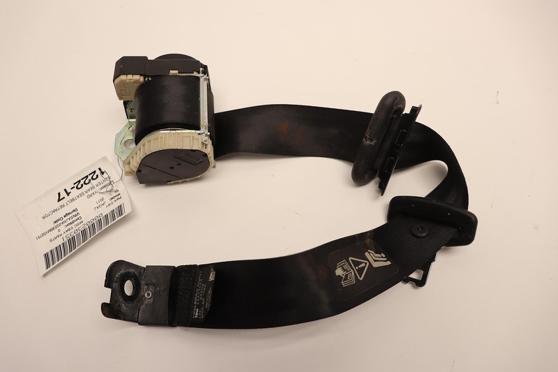 2010-2019 JAGUAR XJ REAR CENTER SECOND 2ND ROW SEAT BELT OEM