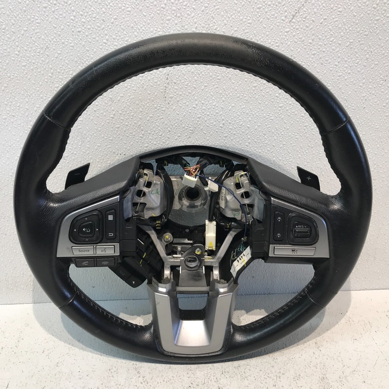 2015-2017 Subaru Legacy Steering Wheel w/ Switches OEM Black