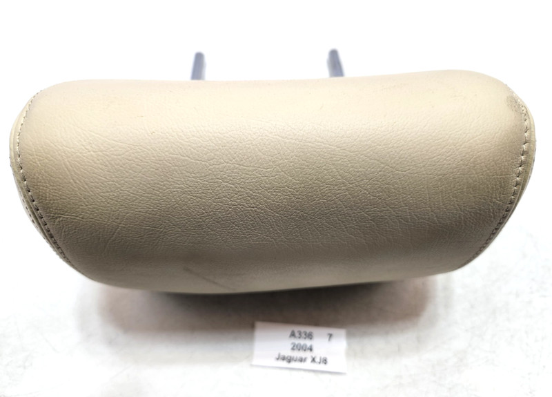 ✅ 04-05 OEM Jaguar XJ8 Rear Right Passenger Side Headrest Leather Beige*