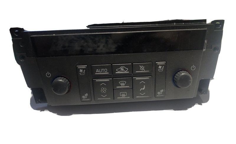 08-11 CADILLAC STS TEMP AC HEAT CLIMATE CONTROL WITH SEAT CONTROLS 25839374