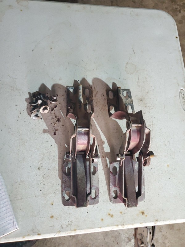 1946 Packard Clipper Six Touring Sedan Rear Trunk Hingesw/ 8 bolts