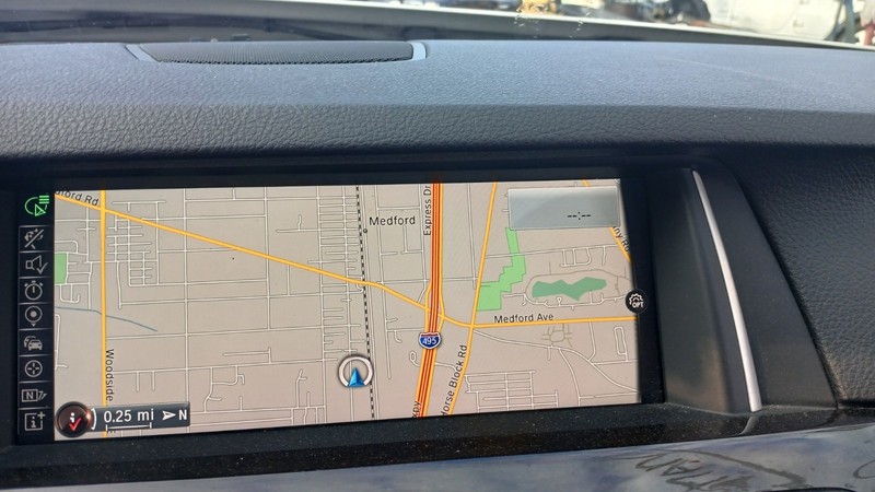 15-16 BMW F10 535i M5 NAVIGATION DISPLAY SCREEN 10" MONITOR CENTER UPPER 061725