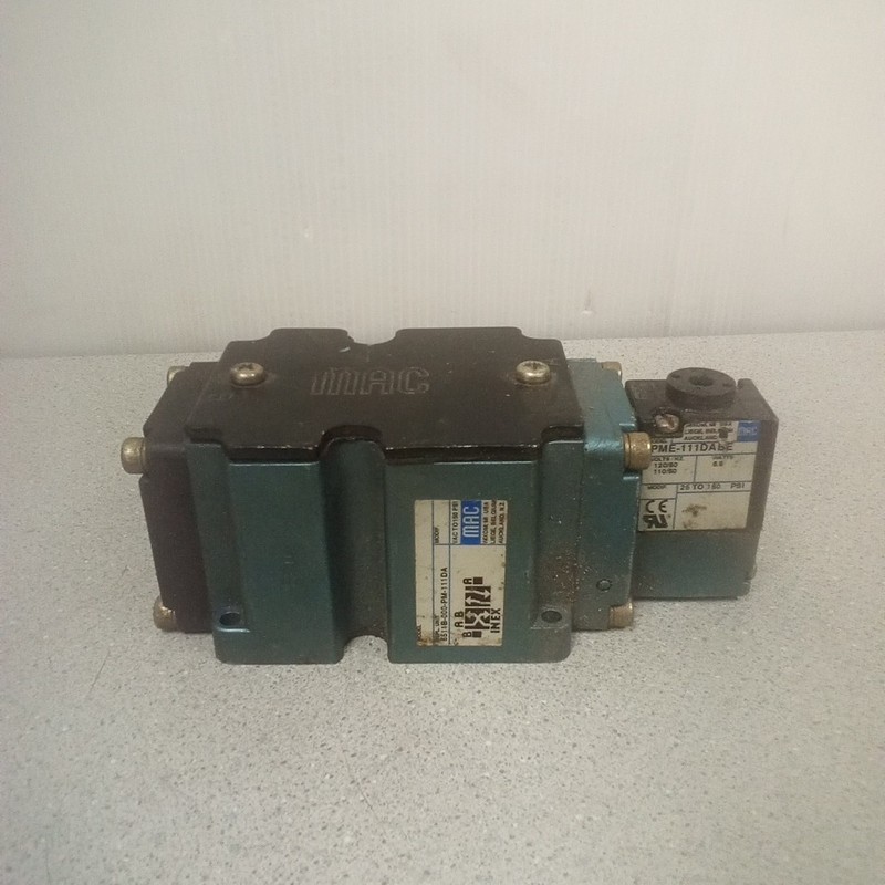 MAC 6511B-000-PM-111DABE Solenoid Valve + PME-111DABE Solenoid