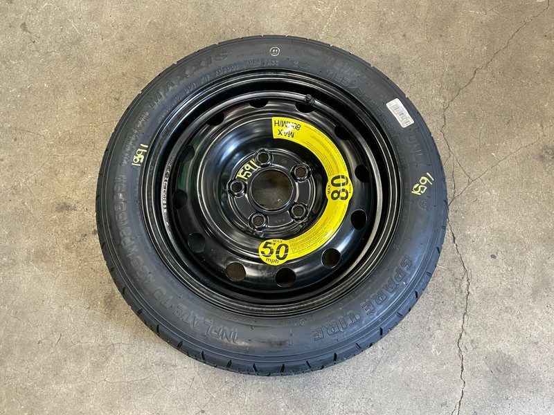 2025 Kia K4 Emergency Spare Tire Wheel Donut Rim 1591 OEM