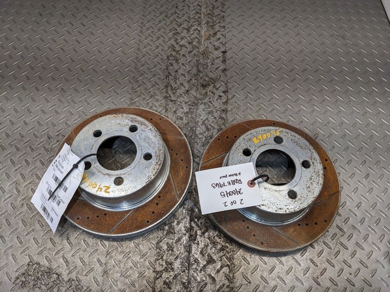 1997-2006 JEEP WRANGLER FRONT DISC BRAKE ROTOR PAIR1187963