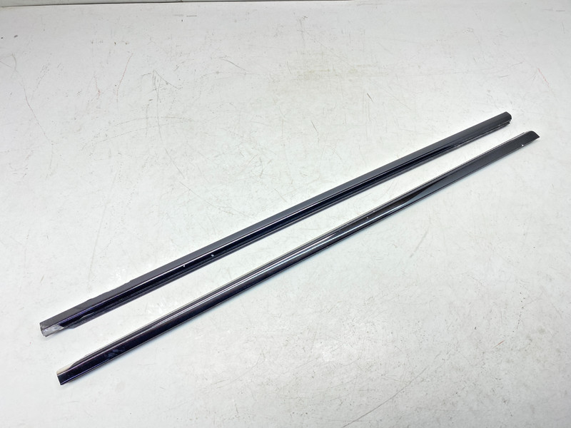 12-19 BMW F12 F13 640 650 M6 Left & Right Door Trim Molding Gloss Black Set OEM✅