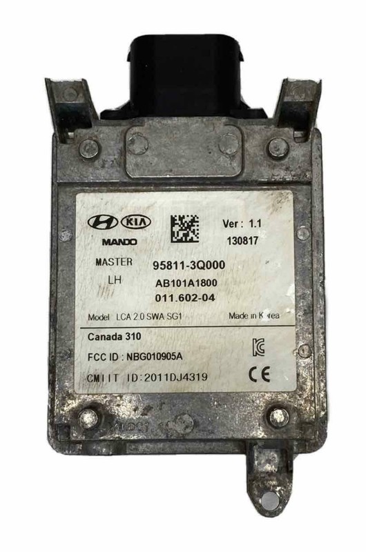 14 HYUNDAI SONATA LEFT DRIVER SIDE BLIND SPOT ALERT CONTROL MODULE 958113Q000