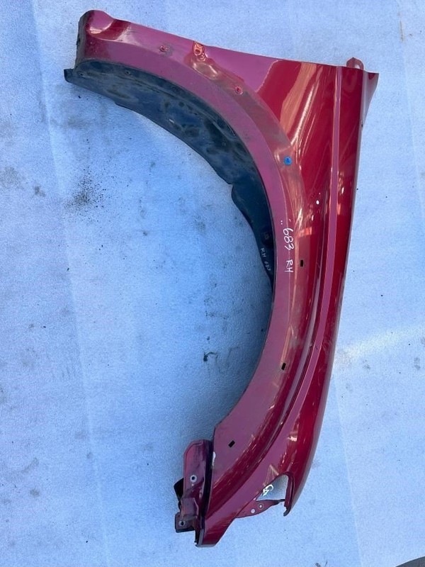 2001-2004 TOYOTA TACOMA RIGHT PASSENGER SIDE FRONT FENDER RED 3P1