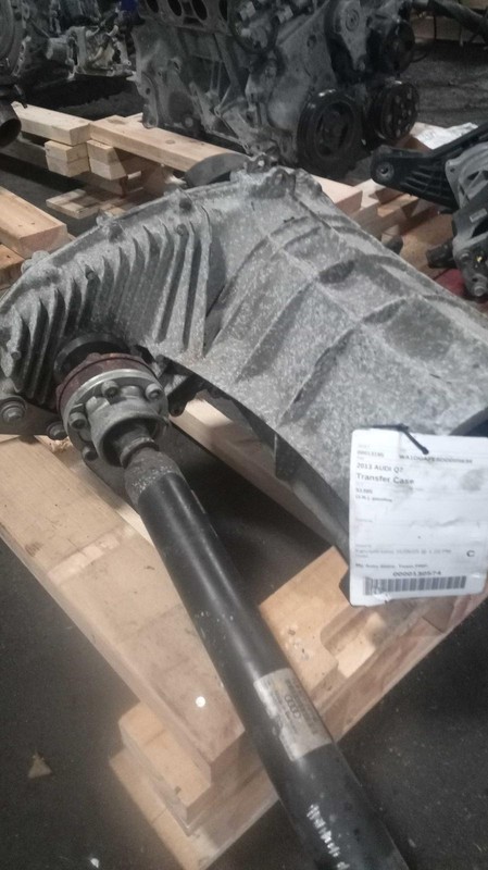 2013 Audi Q7 Transfer Case Assembly OEM 141K Grey 4WD 0BU341010Q MTR