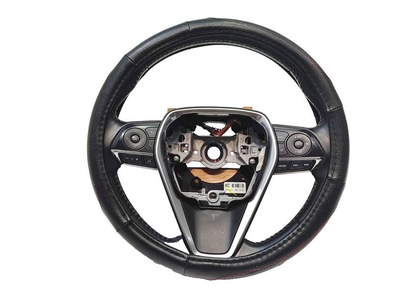 2018-2024 Toyota Camry Multifunctional Steering Wheel Leather Black OEM