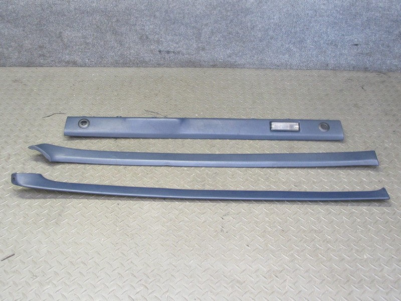 1984-1986 PORSCHE 928 S REAR TRUNK HATCH TAILGATE TRIM COVER PANEL SET BLUE