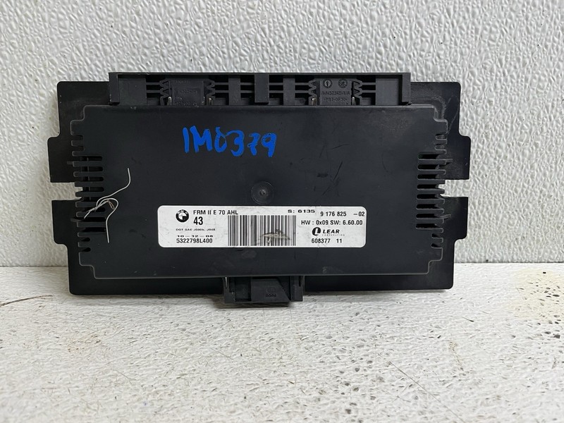 2009 BMW X5 Footwell Computer Module 9 176 825 02 Body Control Bcu Bcm Oem