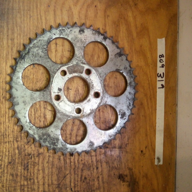 Harley-Davidson51T Rear Chain Sprocket Shovelhead 10.5"